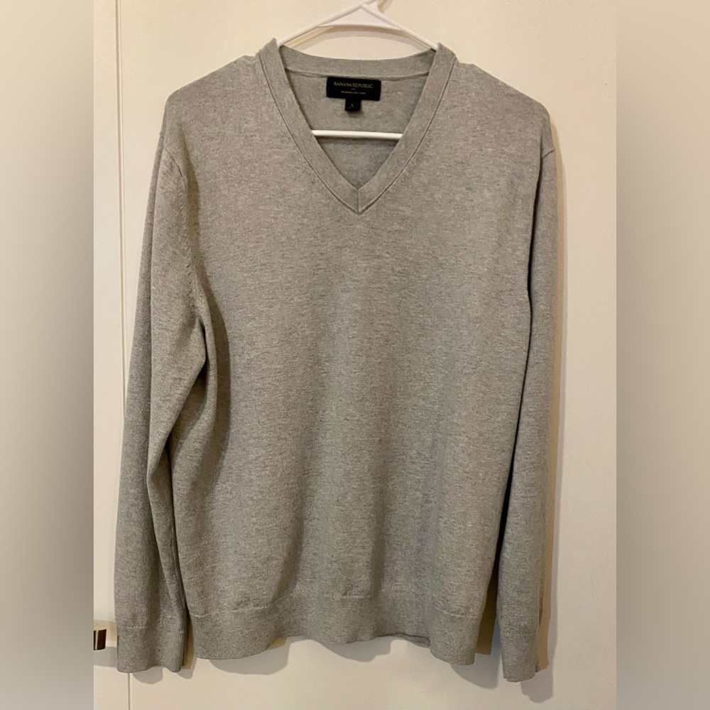 Banana Republic Luxury Blend Light Sweater L